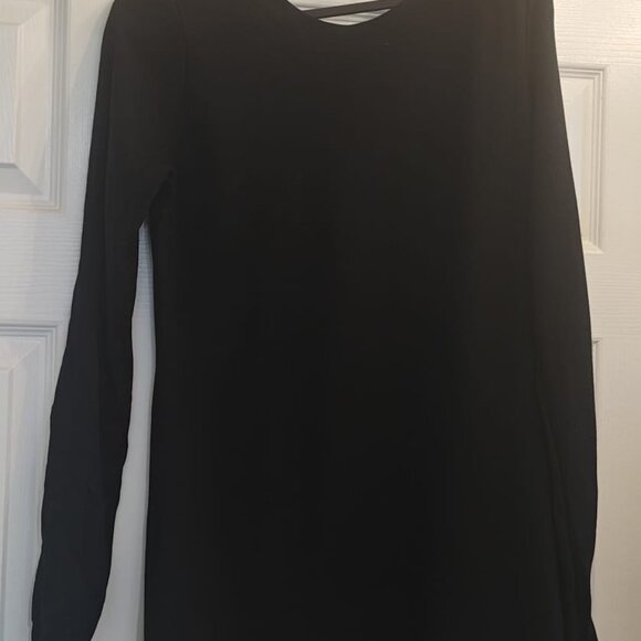 Garage Black Bodycon Mini Dress with Low U-Back - Size Large - Picture 2 of 2